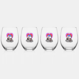 Drankservies Set Wijnglas Zonder Voet