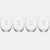 Drankservies Set Wijnglas Zonder Voet (Achterkant)