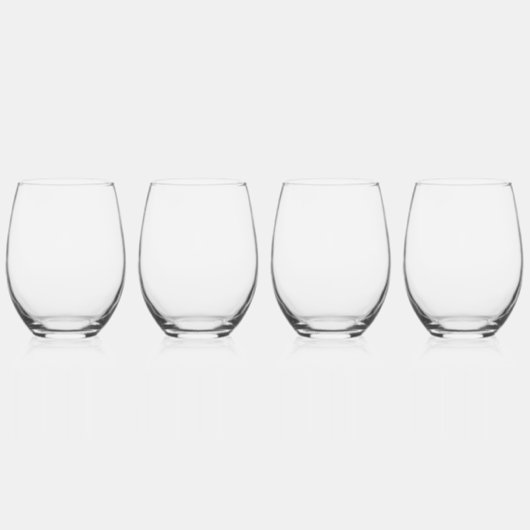 Drankservies Set Wijnglas Zonder Voet (Voorkant)