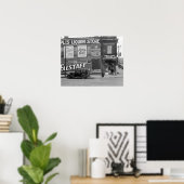 Drankwinkel van het volk, 1938. Oude foto Poster (Thuiskantoor)