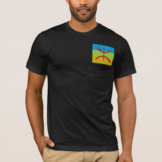 Drapeau berbere t-shirt (Voorkant)