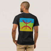 Drapeau berbere t-shirt (Achterkant volledig)