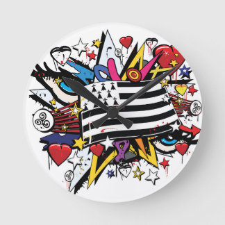 Drapeau Bretagne Breizh graffiti Breton graff Ronde Klok
