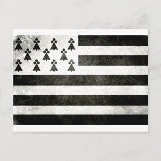 Drapeau Bretagne  Briefkaart