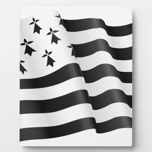 Drapeau breton (Bretonse vlag) Fotoplaat (Voorkant)