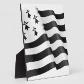 Drapeau breton (Bretonse vlag) Fotoplaat (Zijkant)