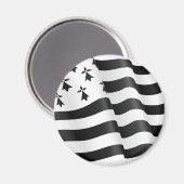 Drapeau breton (Bretonse vlag) Magneet (Voorkant / Achterkant)