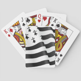 Drapeau breton (Bretonse vlag) Pokerkaarten