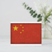 Drapeau Chinois Briefkaart (Staand voorkant)