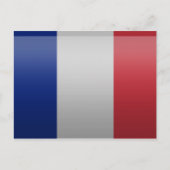 Drapeau de la France Briefkaart (Voorkant)
