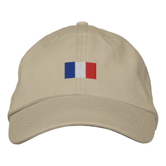 Drapeau de la France chapeau - Allez Les Bleus! Pet (Voorkant)