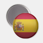 Drapeau de l'Espagne. Magneet (Voorkant / Achterkant)