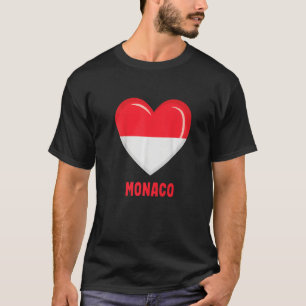 Drapeau de Monaco Monacan T-shirt