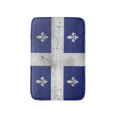 Drapeau du Québec style grunge érodé Badmat (Voorkant Verticaal)