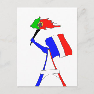 DRAPEAU FRANCE PORTUGAL.png Briefkaart