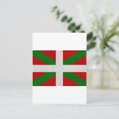 Drapeau Pays Basque Euskadi Briefkaart (Staand voorkant)