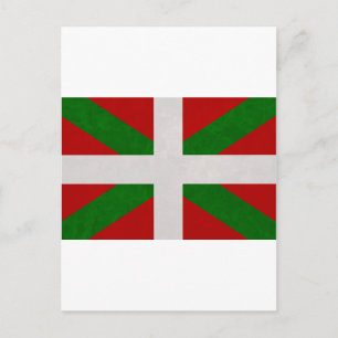 Drapeau Pays Basque Euskadi Briefkaart