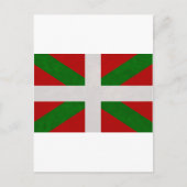 Drapeau Pays Basque Euskadi Briefkaart (Voorkant)