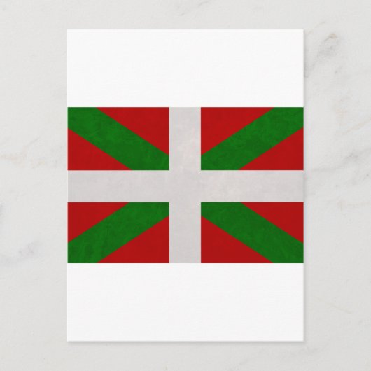 Drapeau Pays Basque Euskadi Briefkaart (Voorkant)