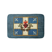 Drapeau Québec antiek Carillon Sacré-Coeur Badmat (Voorkant)