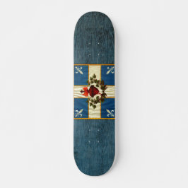 Drapeau Québec antiek Carillon Sacré-Coeur Persoonlijk Skateboard