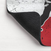 Drapeau Québec et Patriote Henri Julien érodé Muismat (Hoek)