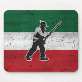 Drapeau Québec et Patriote Henri Julien érodé Muismat (Voorkant)