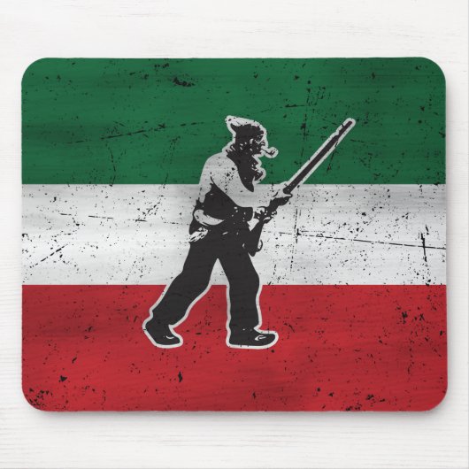 Drapeau Québec et Patriote Henri Julien érodé Muismat (Voorkant)