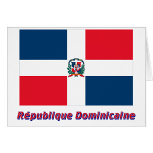 Drapeau République dominicaine nom en français