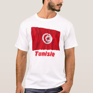 Drapeau Tunes avec le nom en français T-shirt