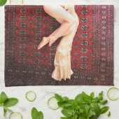 Draped model op Red Rug Thunder_Cove Theedoek (Gevouwen)