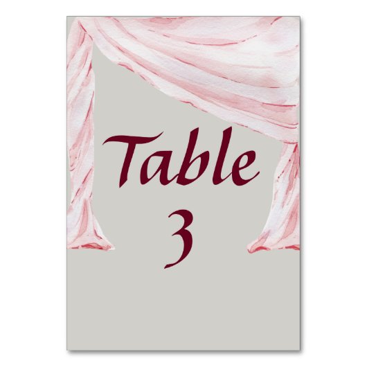 Draped Scarf Kaart (Achterkant)