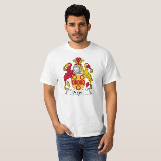 Draper Family Crest T-shirt (Voorkant volledig)