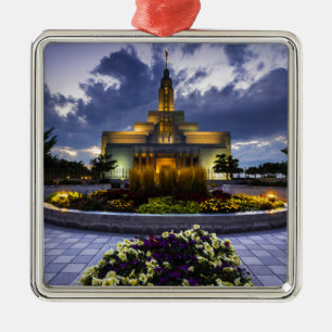 Draper Mormon Lds Temple - Utah Metalen Ornament