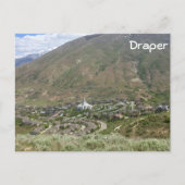 Draper Temple - Utah Briefkaart (Voorkant)