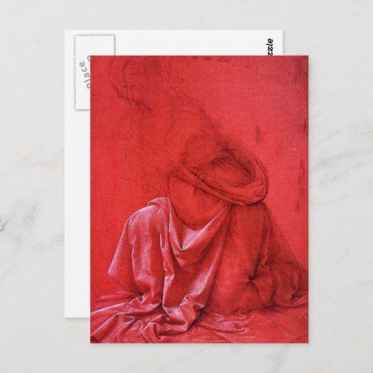 draperieonderzoek briefkaart (Voorkant / Achterkant)