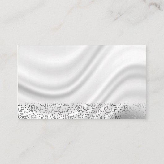 Draperige achtergrond visitekaartje (Achterkant)