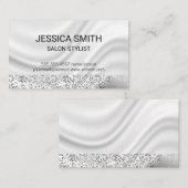 Draperige achtergrond visitekaartje (Voorkant / Achterkant)