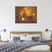 Drapery Kamer, Mammoth Cave National Park, Canvas Afdruk (Insitu (Slaapkamer))