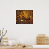 Drapery Kamer, Mammoth Cave National Park, Poster (Keuken)