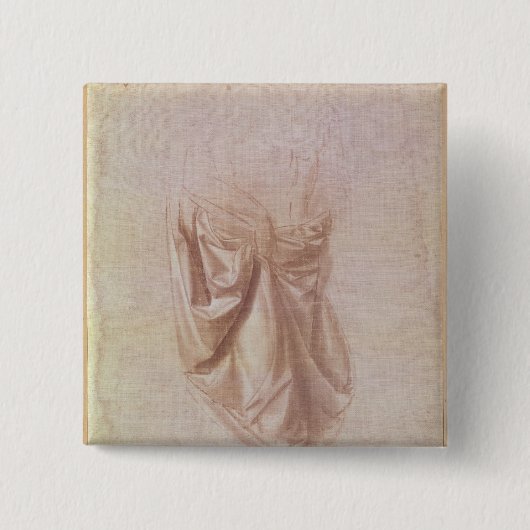 Drapery-onderzoek Vierkante Button 5,1 Cm (Voorkant)