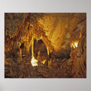 Drapery Room, nationaal park Mammoth Cave, Poster