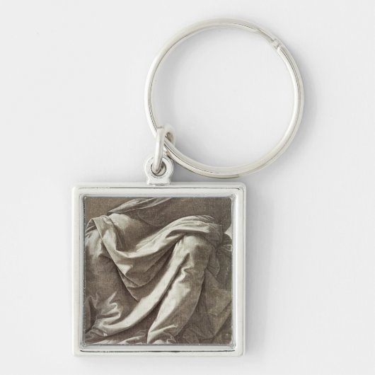 Drapery study for a Seated Figuur, c.1475-80 Sleutelhanger (Voorkant)