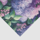 Draping Waterverf Lila Decoupage Tissuepapier (Detail)