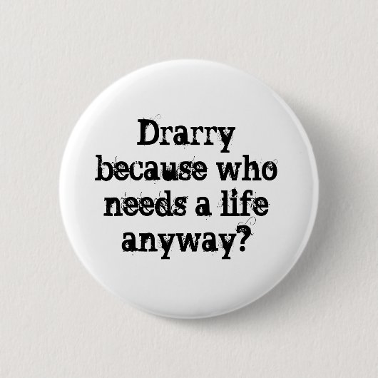 Drarry Fan-fiction Merch Ronde Button 5,7 Cm (Voorkant)