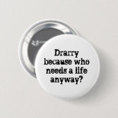 Drarry Fan-fiction Merch Ronde Button 5,7 Cm (Voorkant /achterkant)