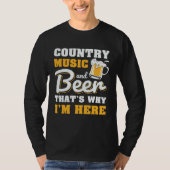 Draught Bottle Or Craft Beer Me  Beer Drinking T-shirt (Voorkant)