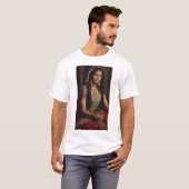 Draupadi: Onbevreesde heldin van Mahabharata T-shirt (Voorkant volledig)