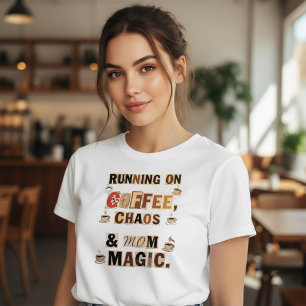 Draven op koffiechaos en moedermagie Tri-Blend shirt