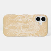Dravend Paard – Edvard Munch – Persoonlijk iPhone 16 Hoesje (Achterkant horizontaal)